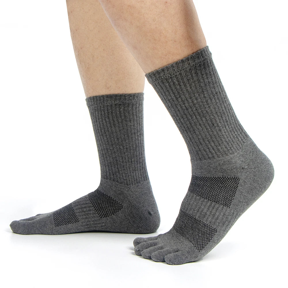 Athletic Five-Finger Running Toe Socks