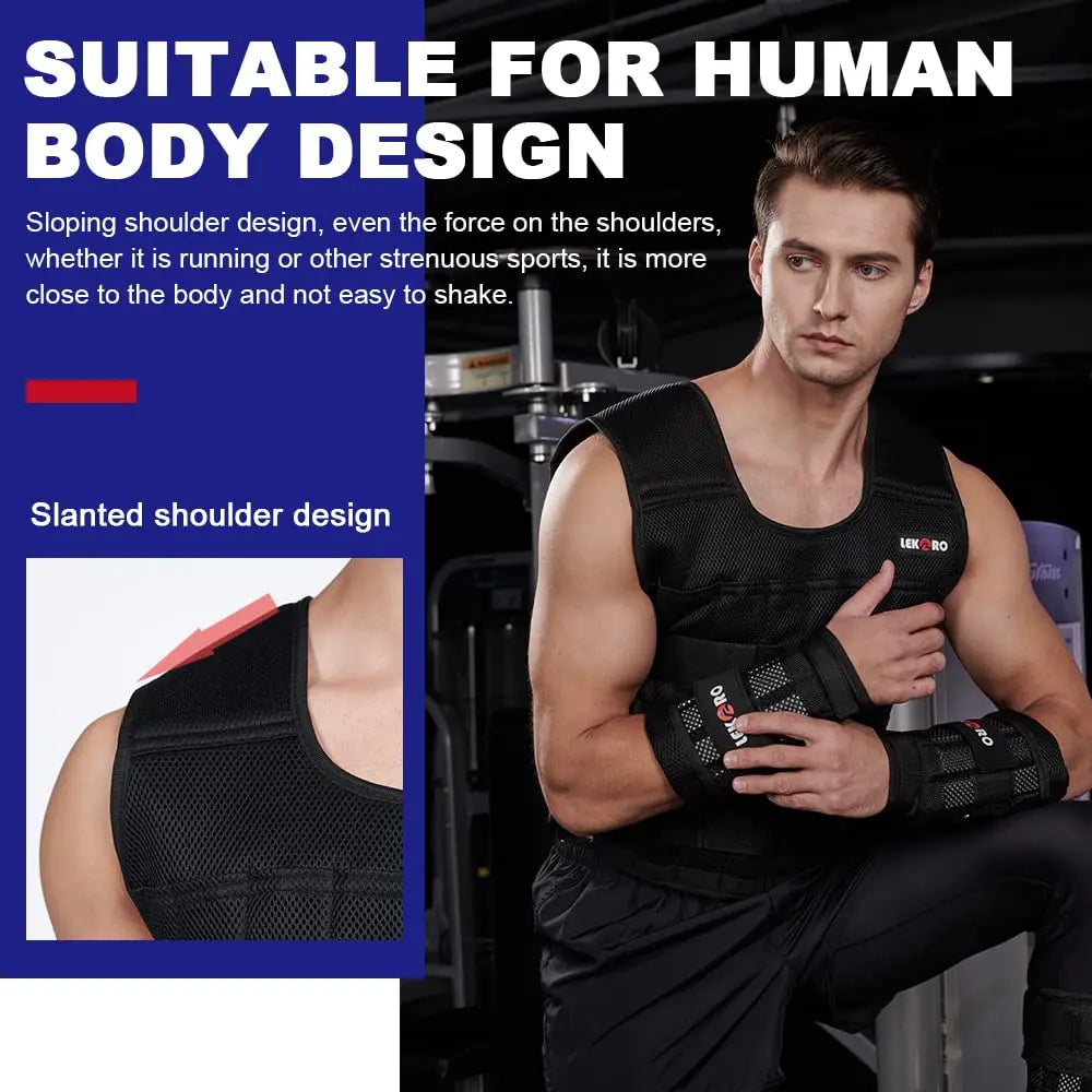 Men’s 20kg Adjustable Weight Vest