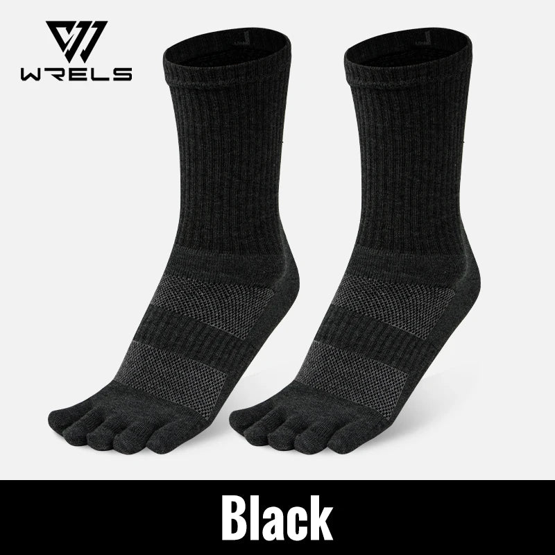 Athletic Five-Finger Running Toe Socks