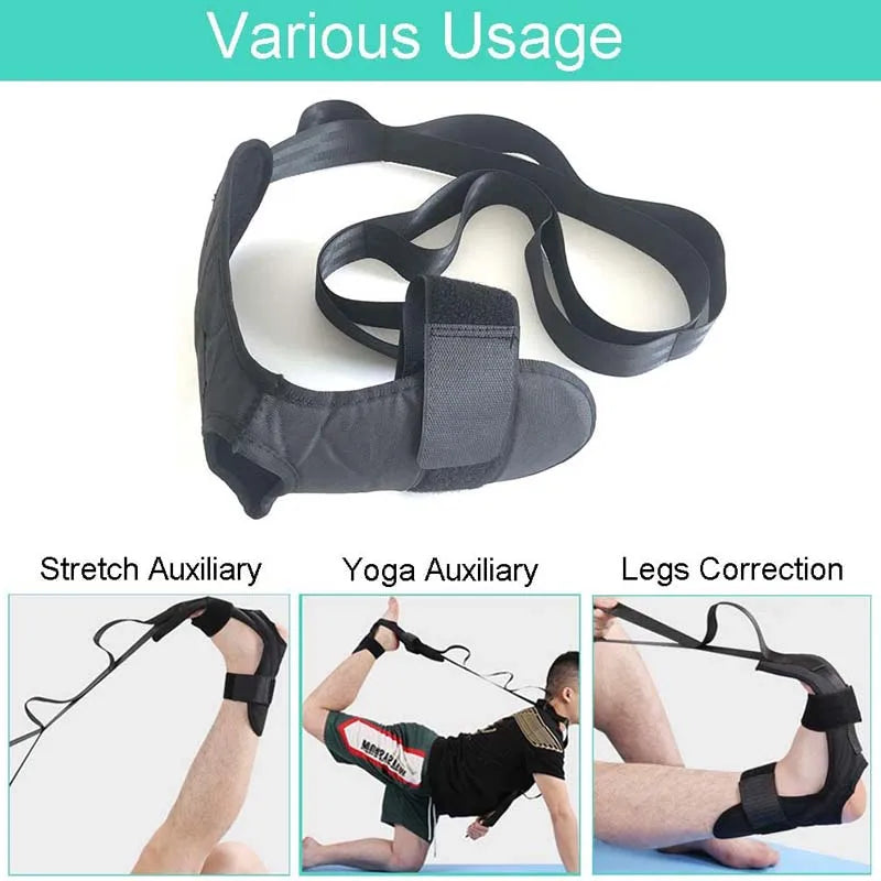 Yoga Stretch Strap with Loops