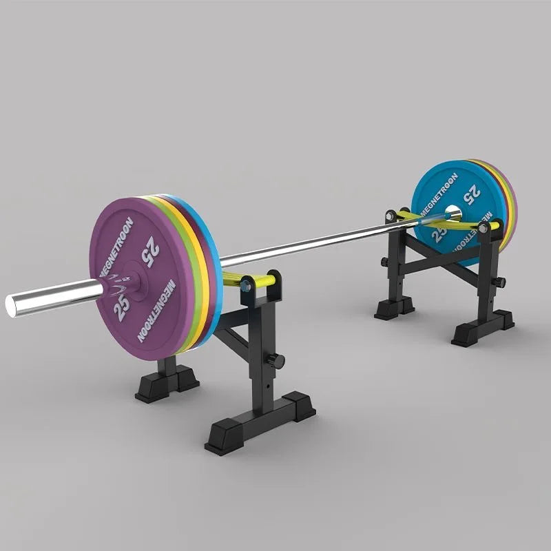 Commercial Barbell Squat Tables Pair