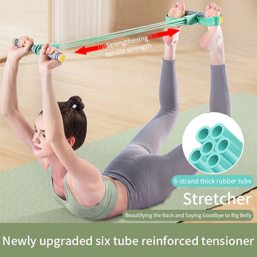 4/6-Tube Yoga Pedal Resistance Band
