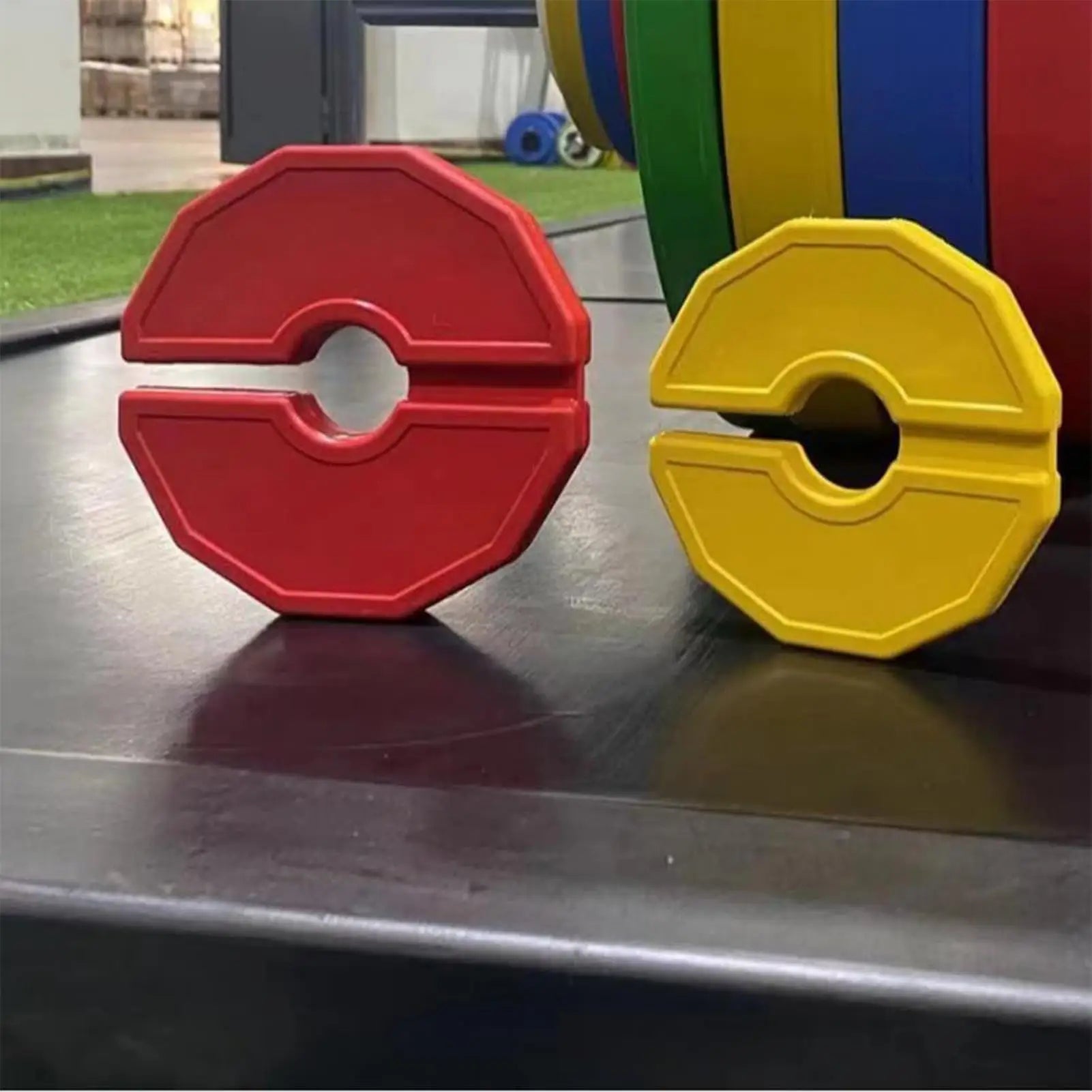 Rubber Strength Training Weight Plates