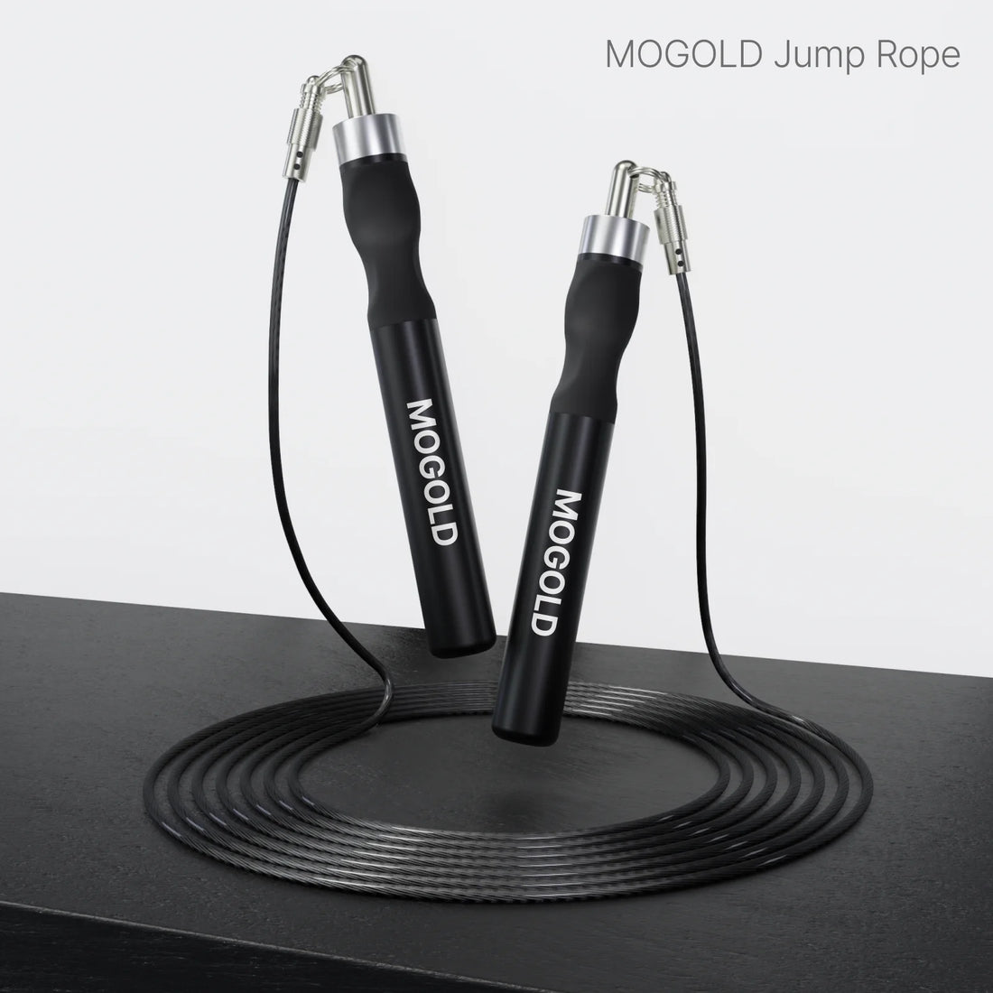 MOGOLD Metal Handle Jump Rope