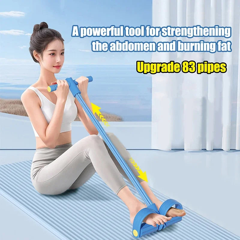 8-Tube Yoga Pedal Puller Rope