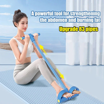 8-Tube Yoga Pedal Puller Rope