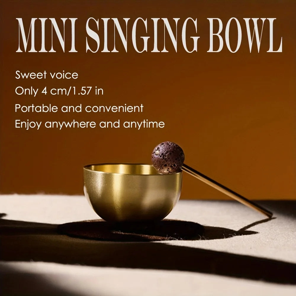 Mini Sound Bowl Meditation Set