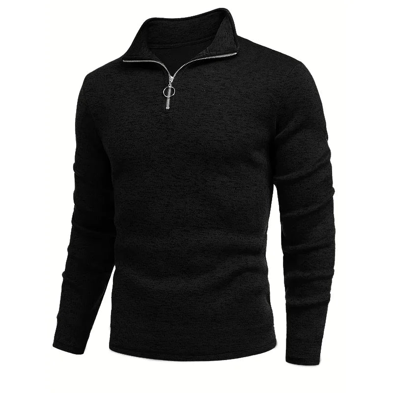 Men’s Half-Zip Casual Workout Hoodie