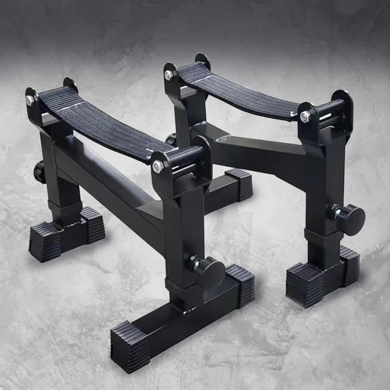 Commercial Barbell Squat Tables Pair