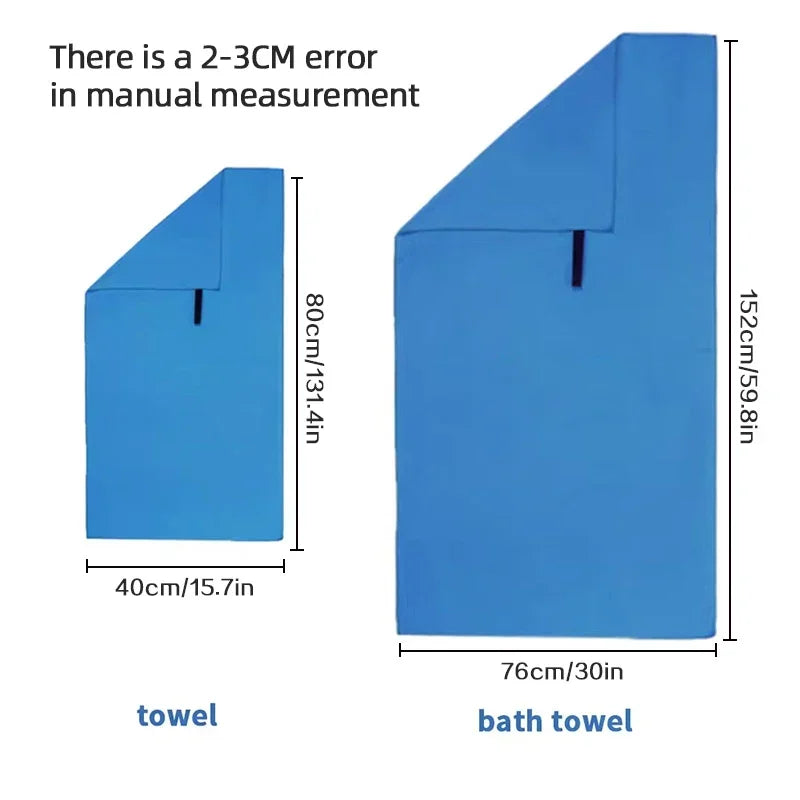 Quick-Dry Microfiber Sports Towel