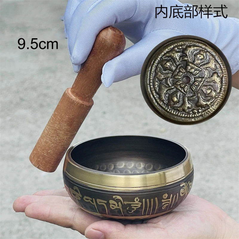 Tibetan Brass Singing Meditation Bowl