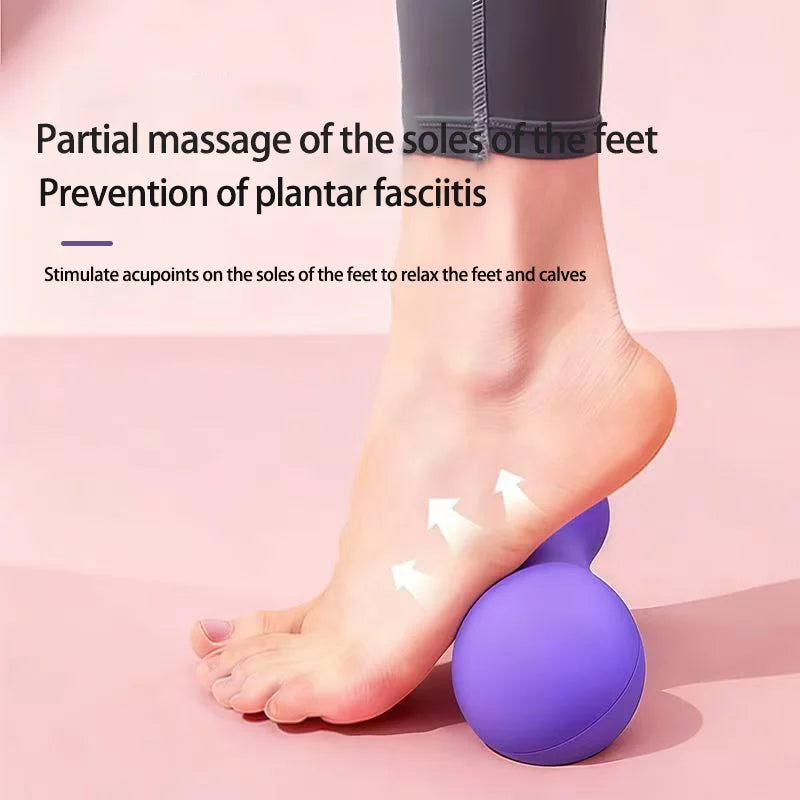 Silicone Fascia Peanut Massage Set