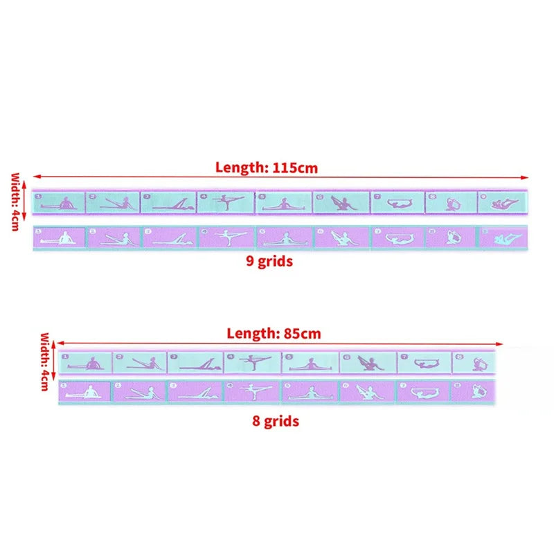 Elastic Yoga Pilates Stretching Belt