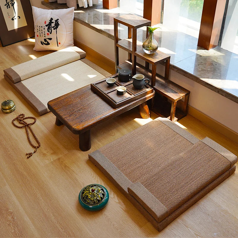 Bamboo Zafu Zabuton Meditation Set