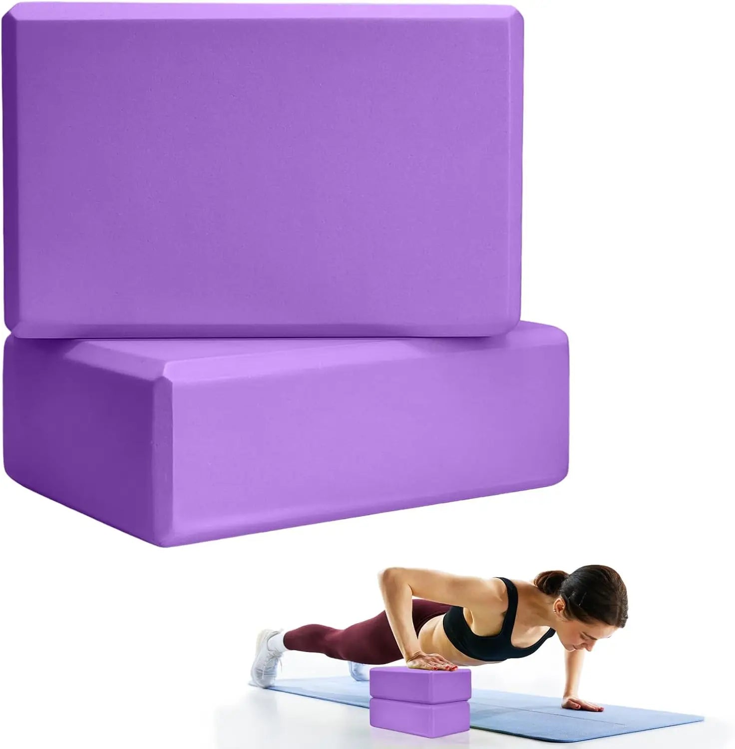 Lightweight Yoga and Pilates Blocks