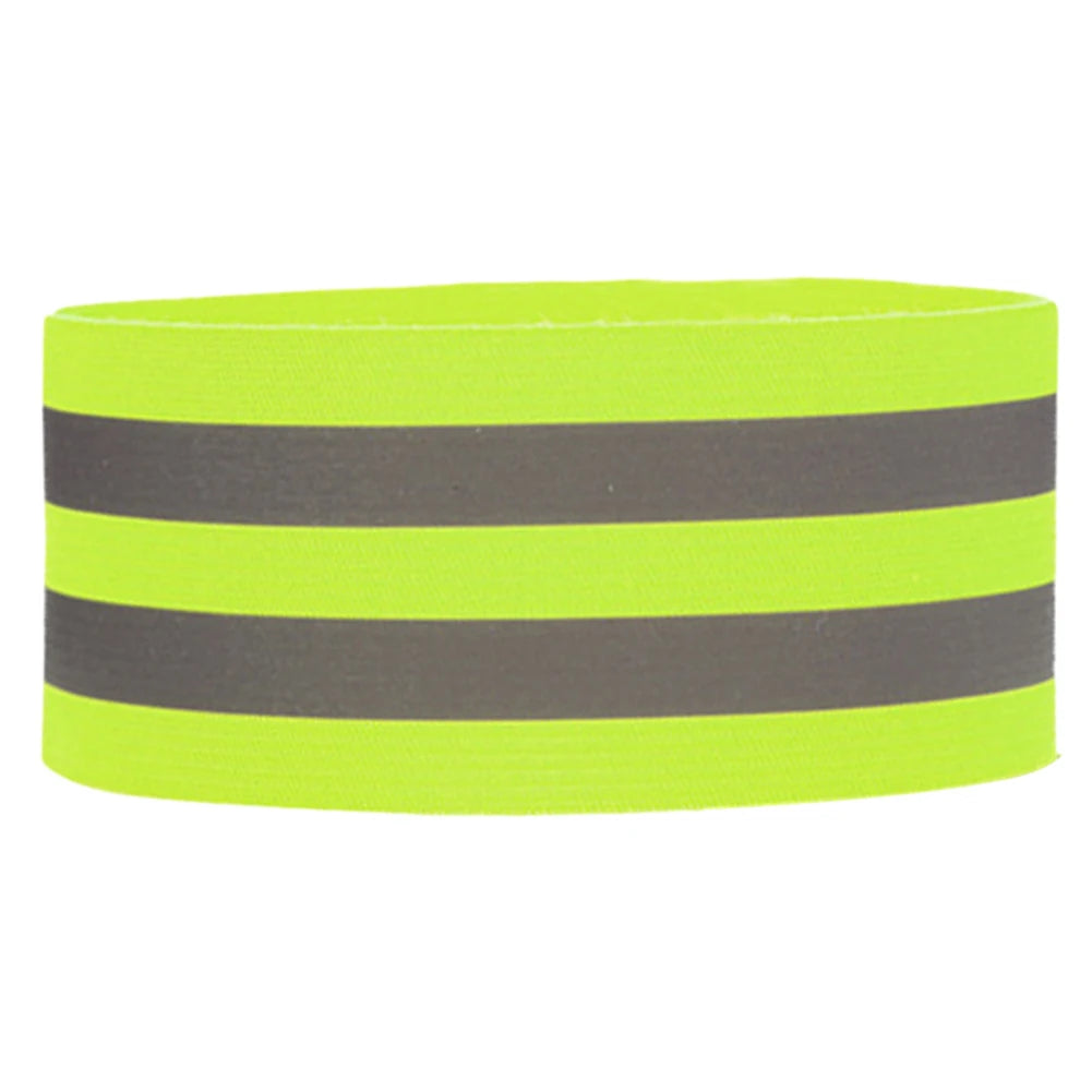 Adjustable High-Visibility Reflective Armband