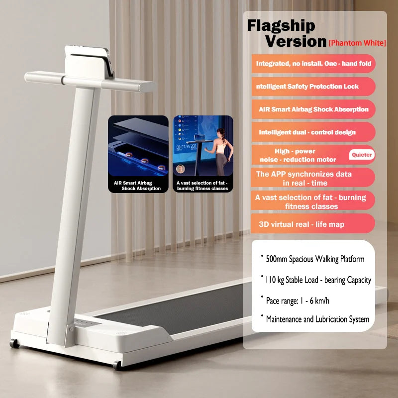 Mini Foldable Walking Treadmill 2025