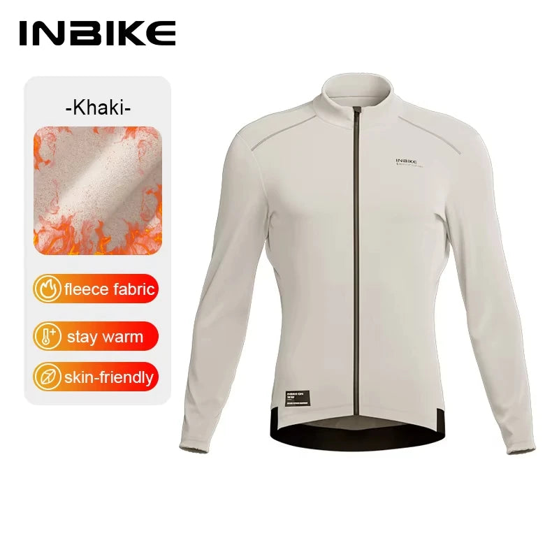 Men’s Thermal Long-Sleeve Cycling Jersey