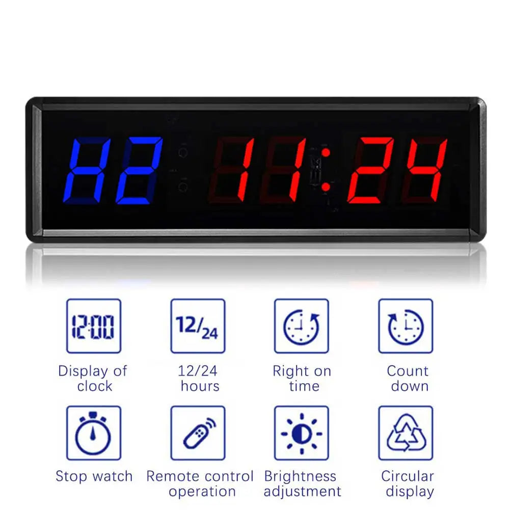 LED Digital Wall Gym Timer