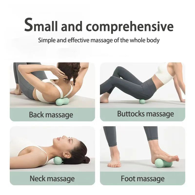 Silicone Fascia Peanut Massage Set