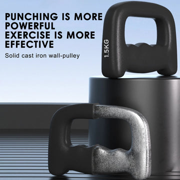 Ergonomic Hand-Shaped Cardio Dumbbells