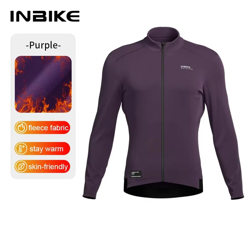 Men’s Thermal Long-Sleeve Cycling Jersey