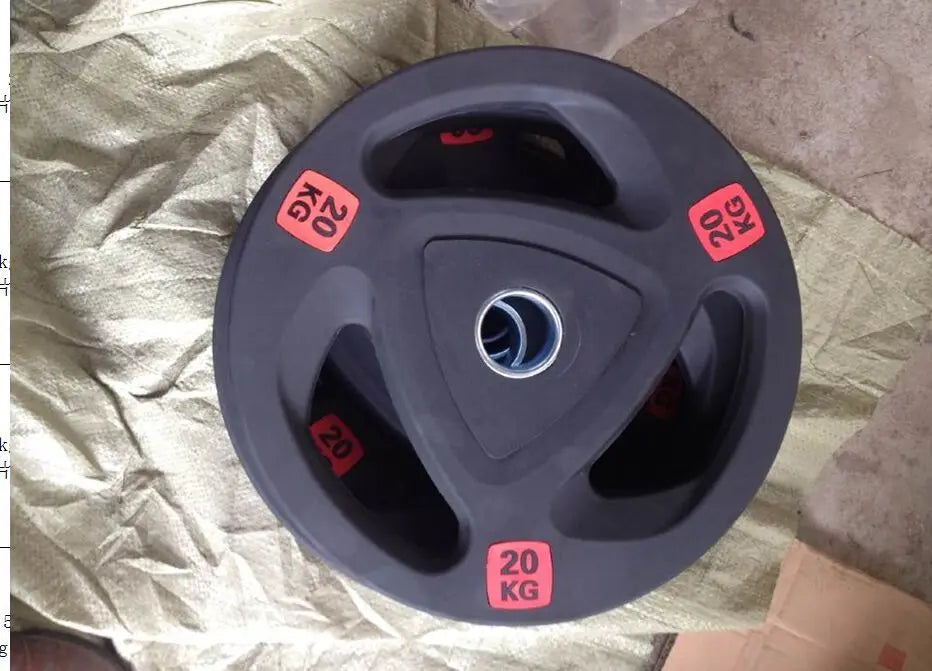 Rubber Coated Bumper Plate Set