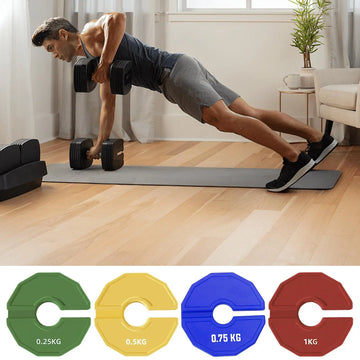 Rubber Strength Training Weight Plates