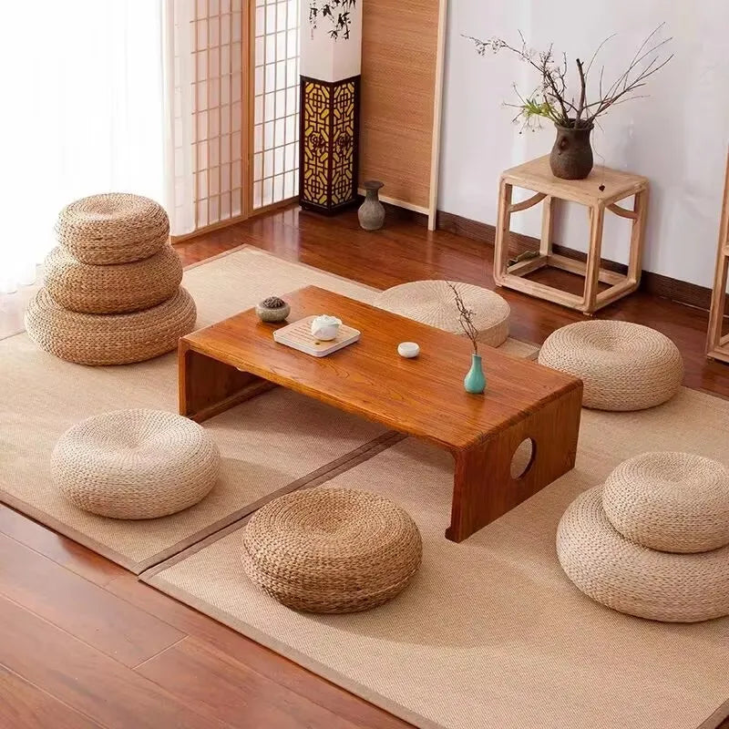 Japanese-Style Tatami Meditation Cushion