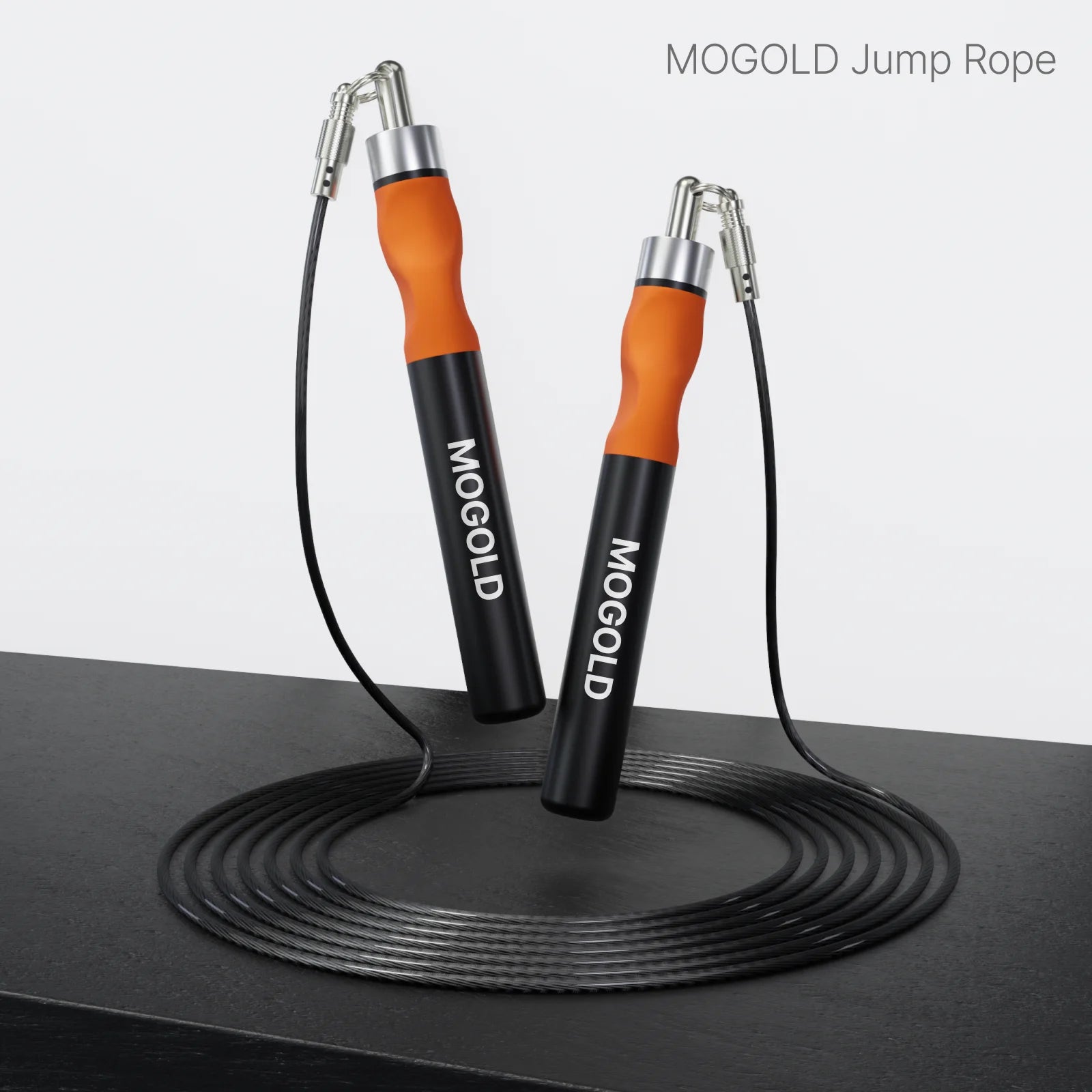 MOGOLD Metal Handle Jump Rope