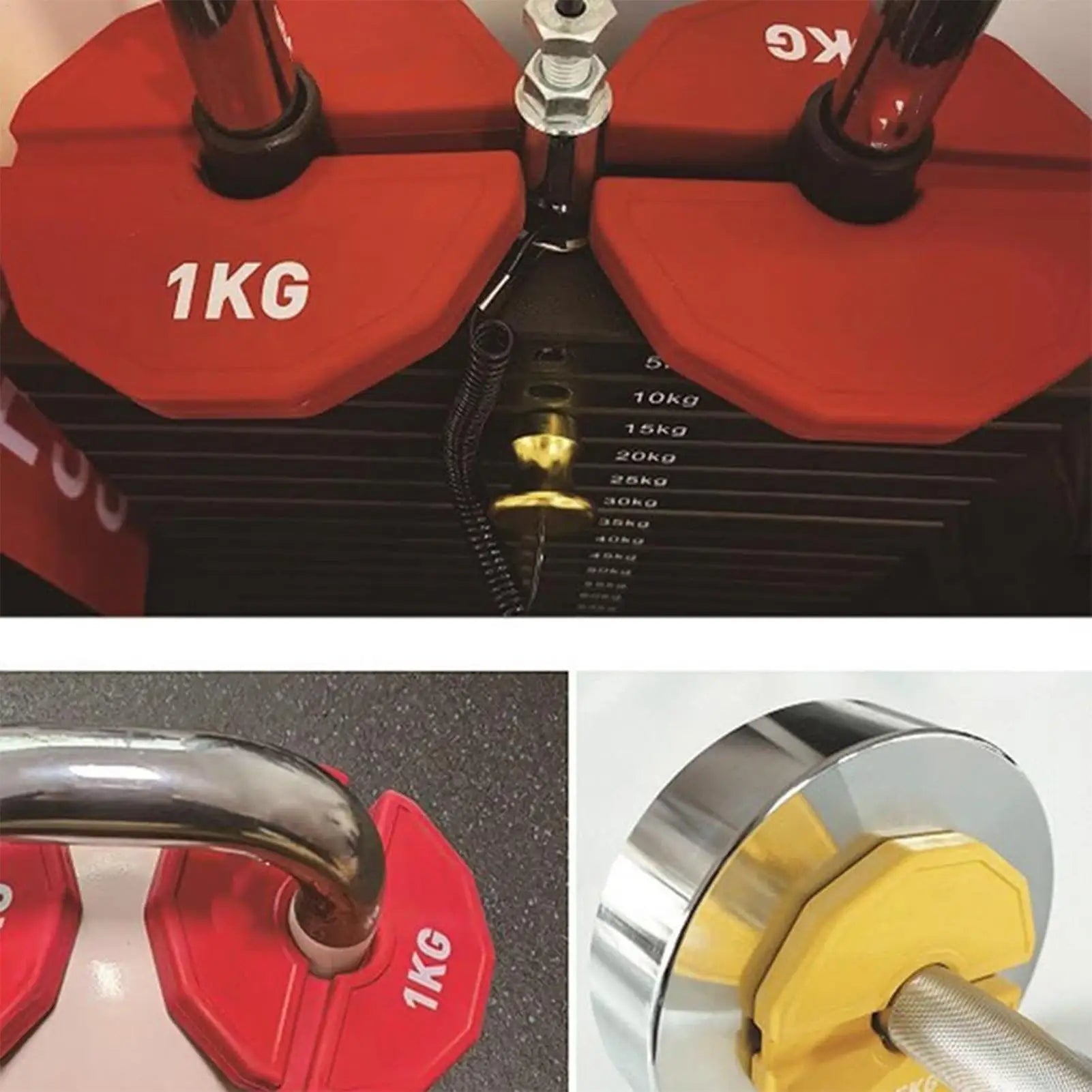 Rubber Strength Training Weight Plates