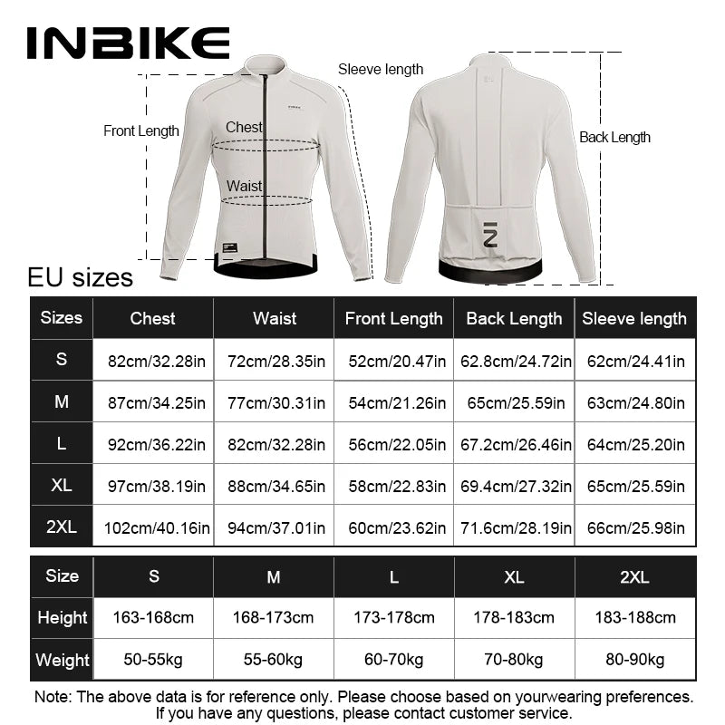 Men’s Thermal Long-Sleeve Cycling Jersey