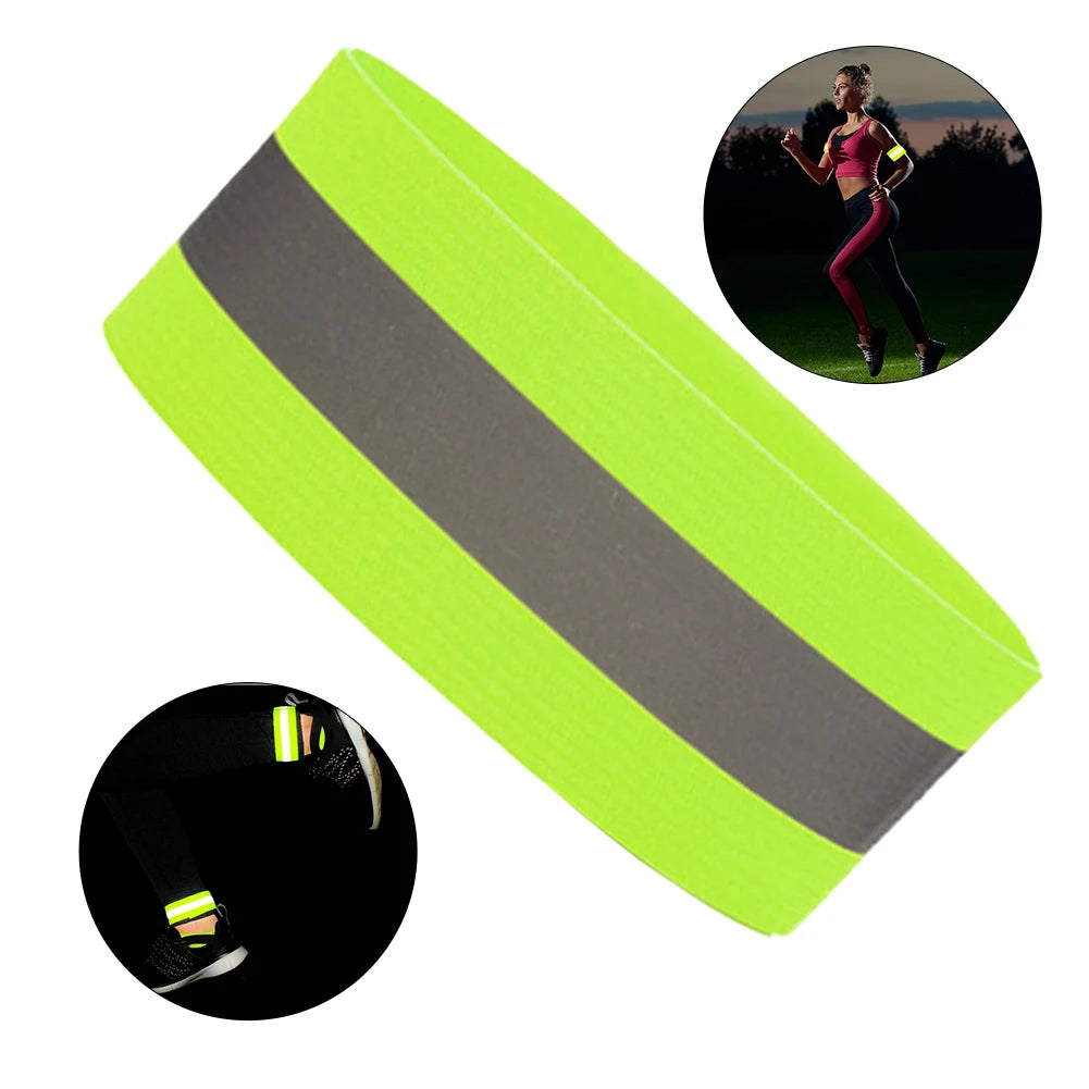 Adjustable High-Visibility Reflective Armband