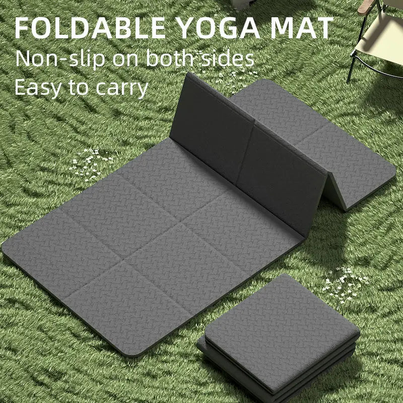 Portable Folding Thick Yoga Mat