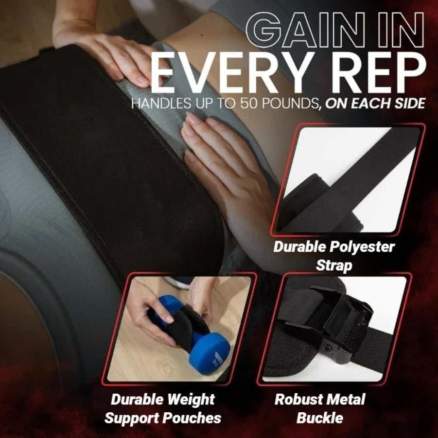 Dumbbell Exercise Hip Thrust Belt
