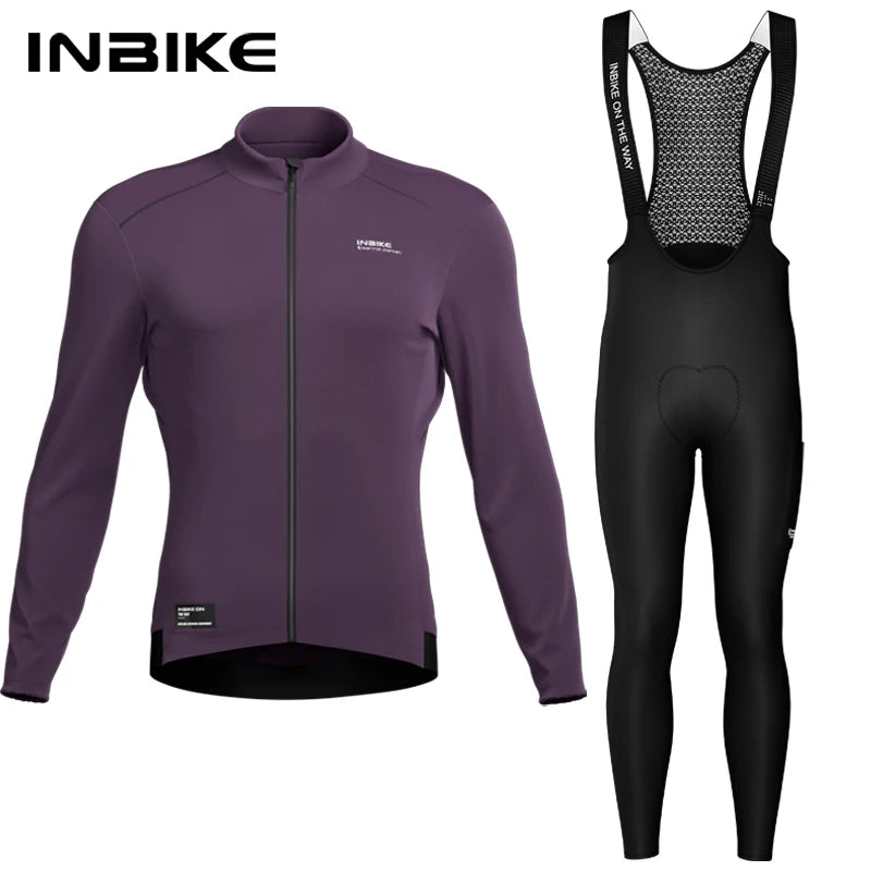Men’s Thermal Long-Sleeve Cycling Jersey