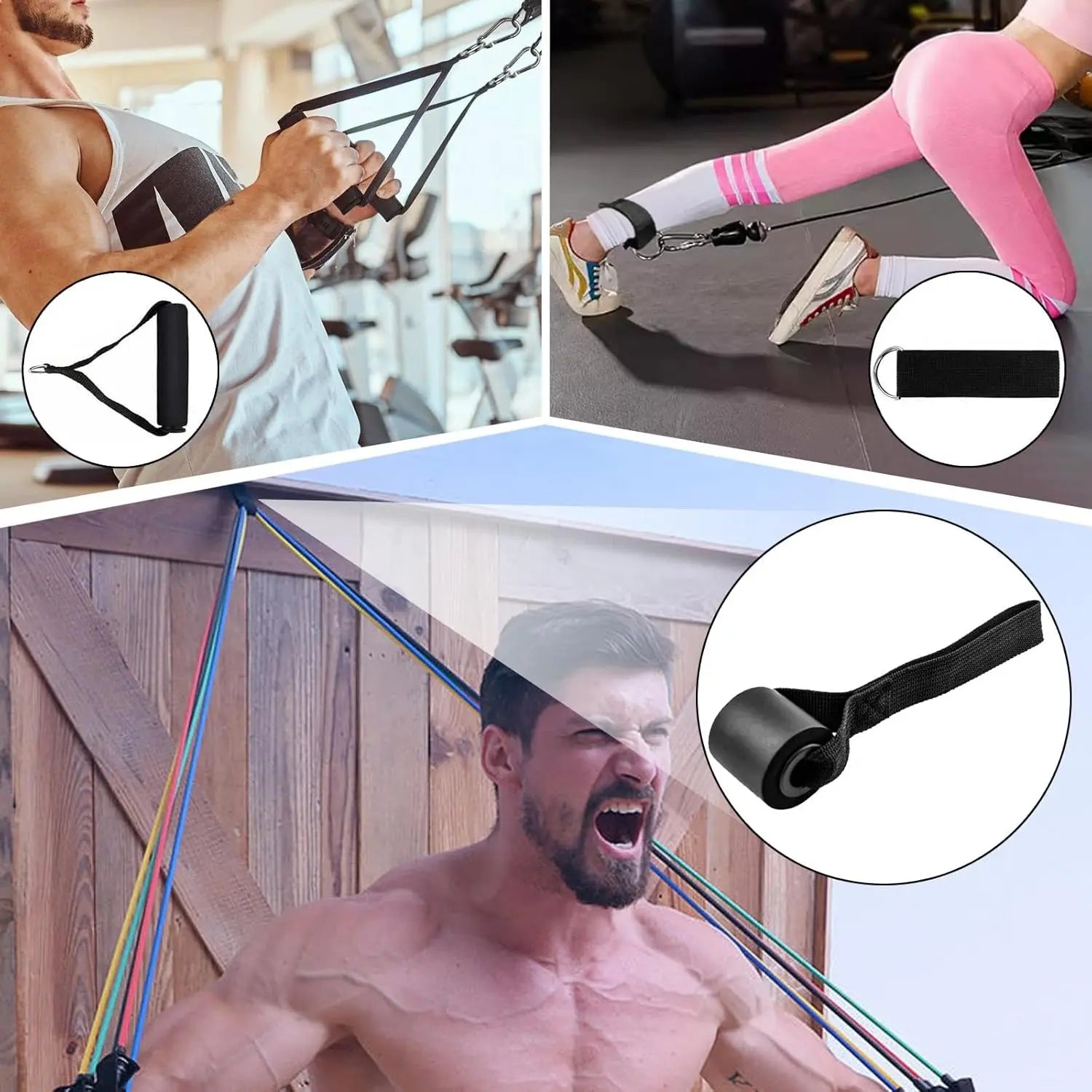 11-Piece Crossfit Resistance Tube Set