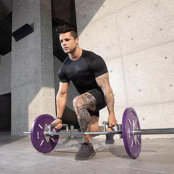 Gym Weightlifting Barbell Plates Set