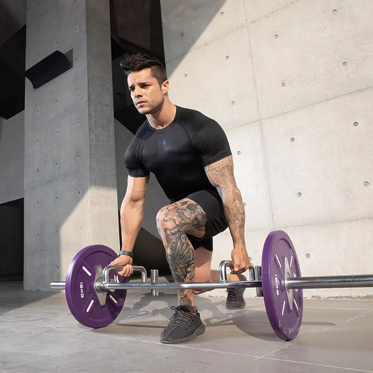 Gym Weightlifting Barbell Plates Set