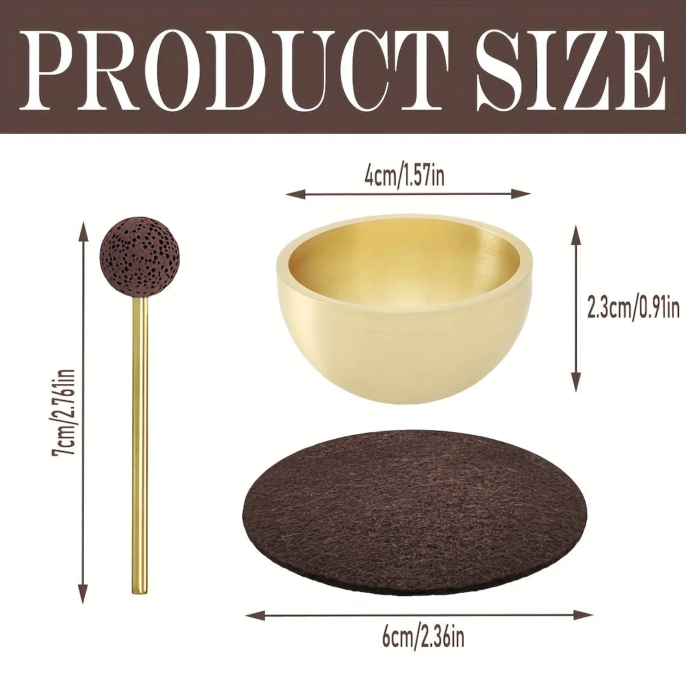 Mini Sound Bowl Meditation Set