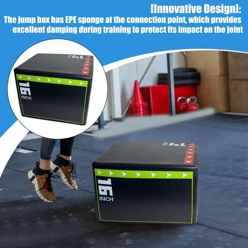 3-in-1 Plyometric Jump Box