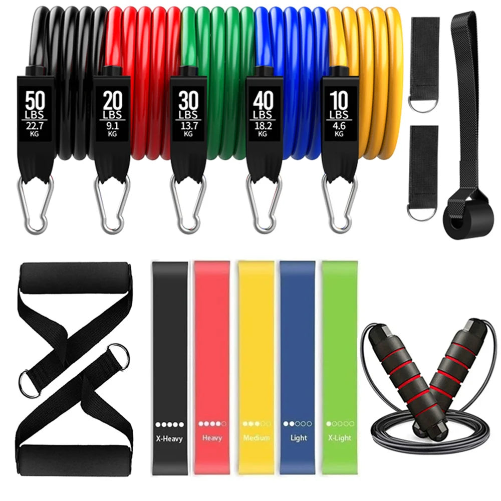 360lbs Resistance Bands Training Set