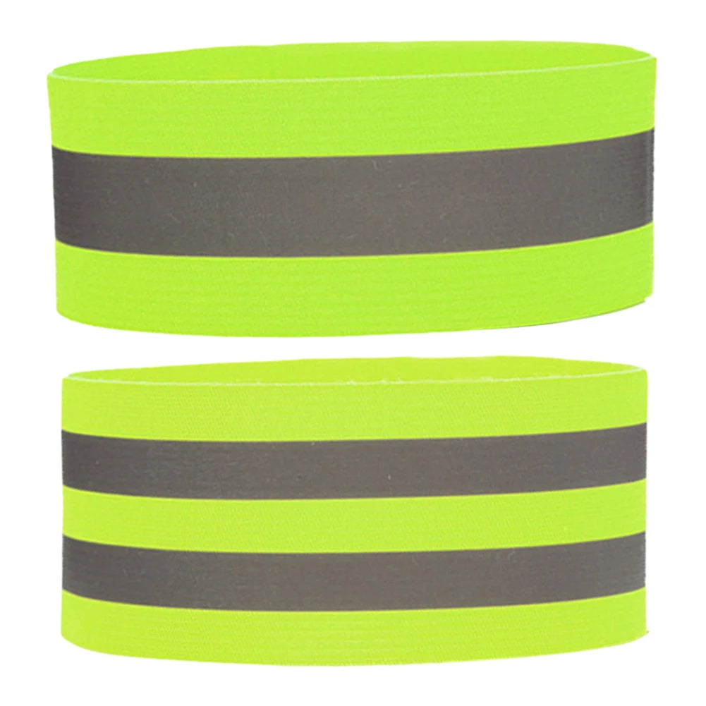 Adjustable High-Visibility Reflective Armband
