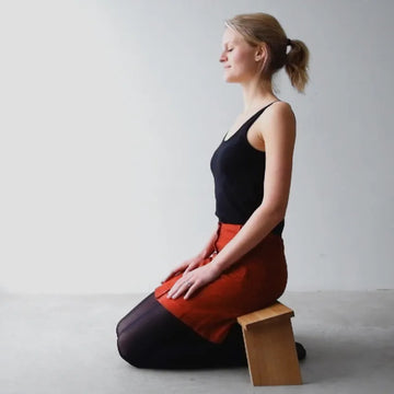Solid Wood Foldable Meditation Chair