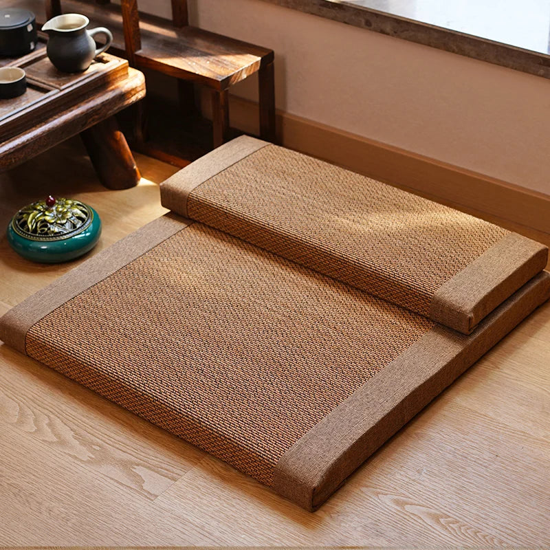 Bamboo Zafu Zabuton Meditation Set