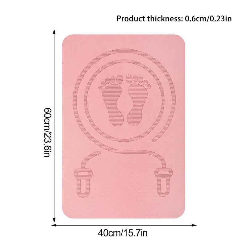 6mm Skipping Rope Exercise Mat