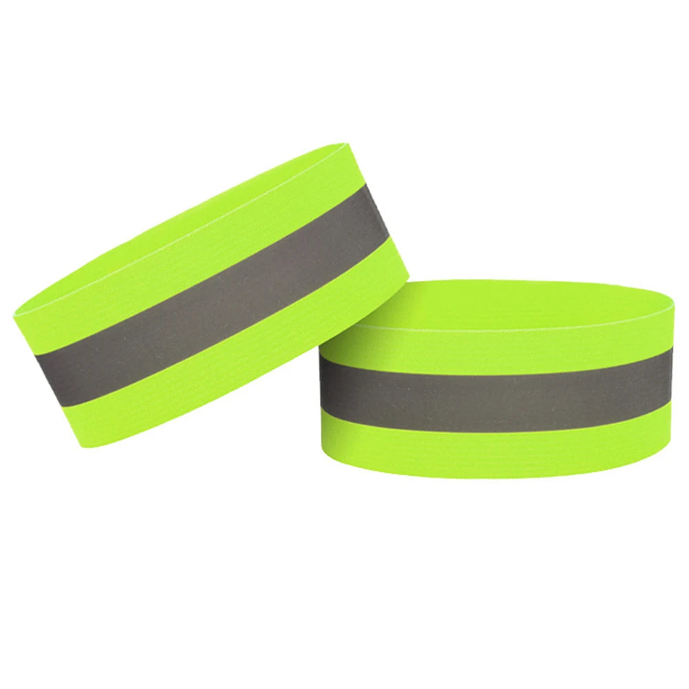 Adjustable High-Visibility Reflective Armband