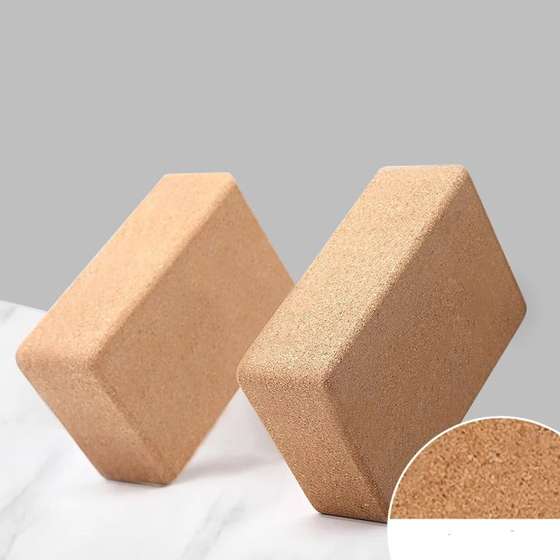 Non-Slip Cork Yoga Training Block