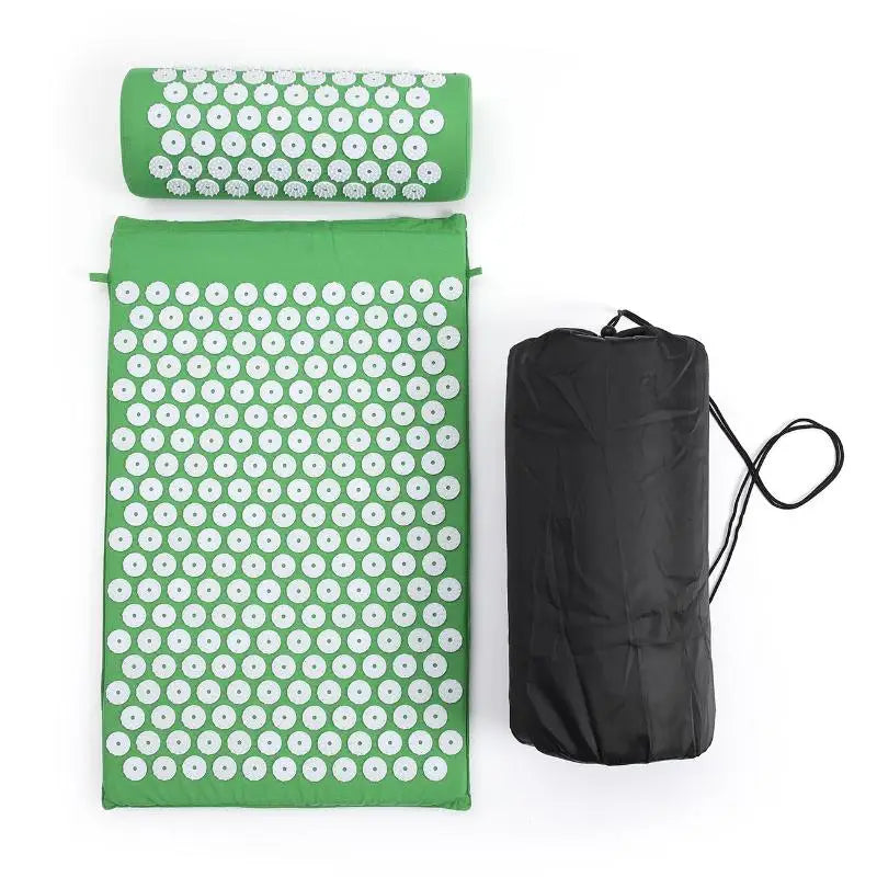 Acupressure Mat and Pillow Set