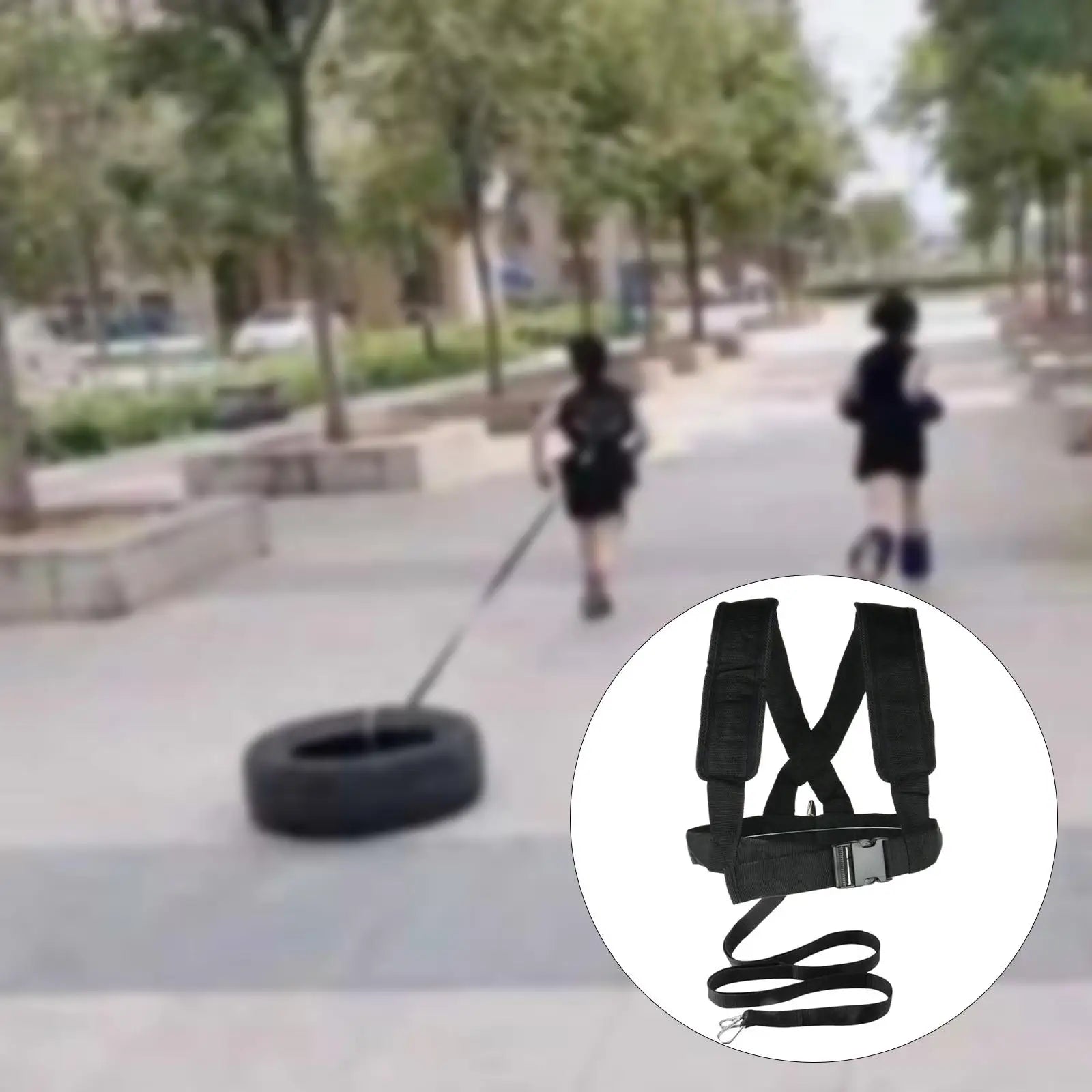 Football Tire Pulling Harness